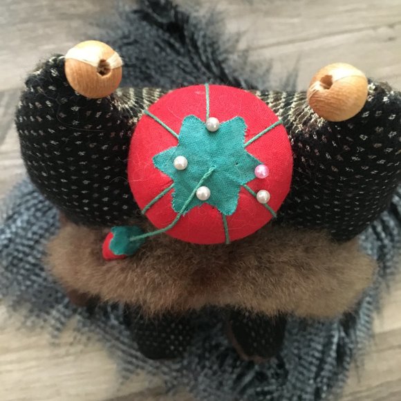 Handmade Voodoo Cat Pincushion Pillow Plush - Picture 8 of 16